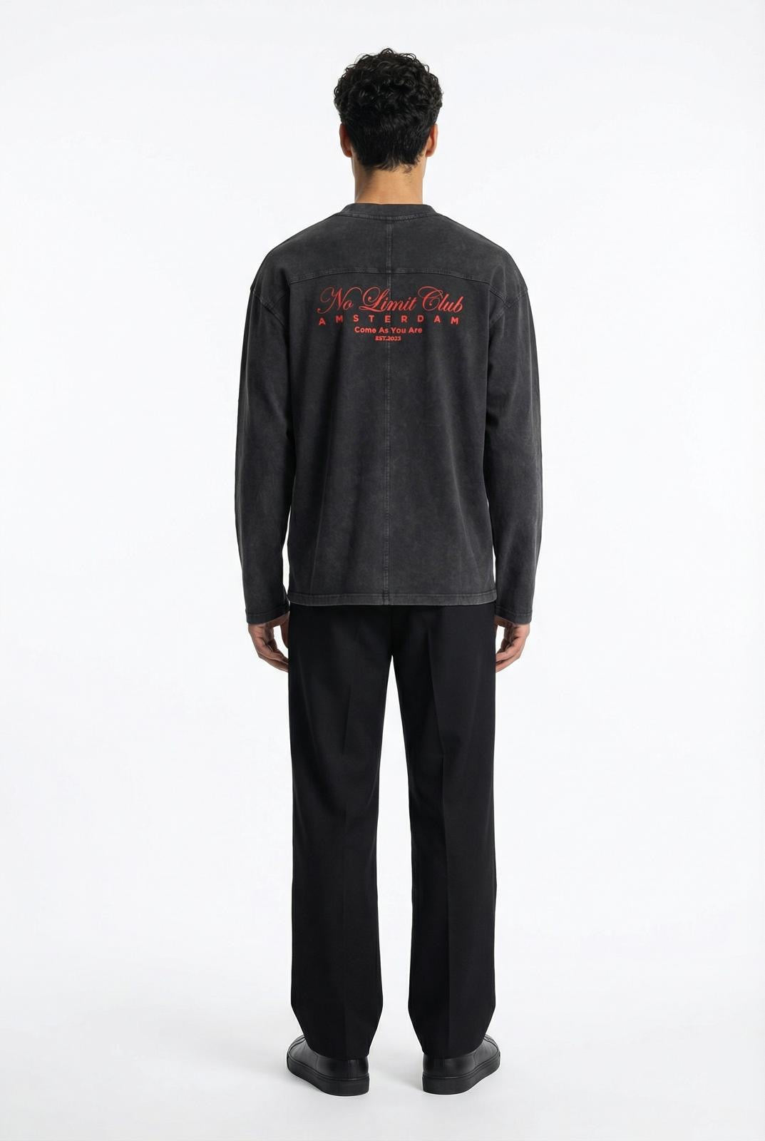 NLT Longsleeve - Washed Black