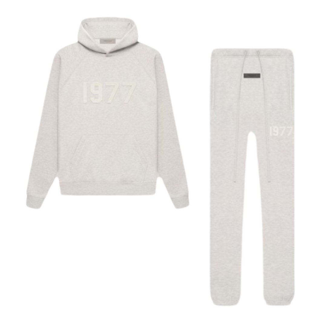 Fear of God Essentials 1977 Light Oatmeal Tracksuit