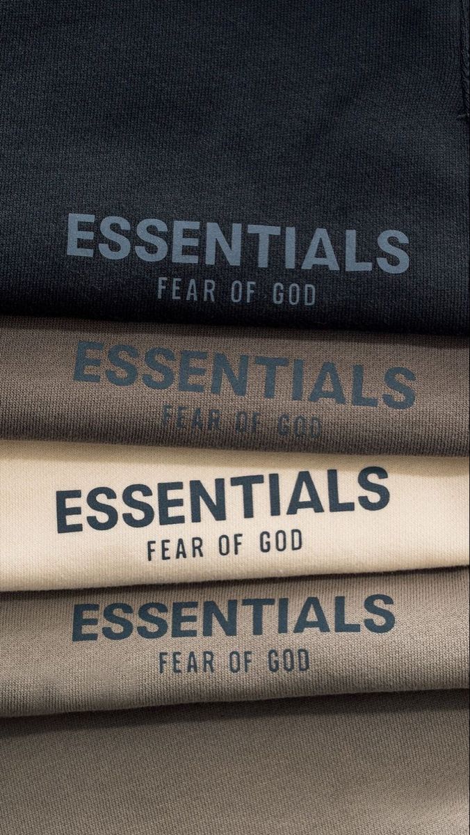 Fear of God Essentials SS25 Jet Black T-shirt