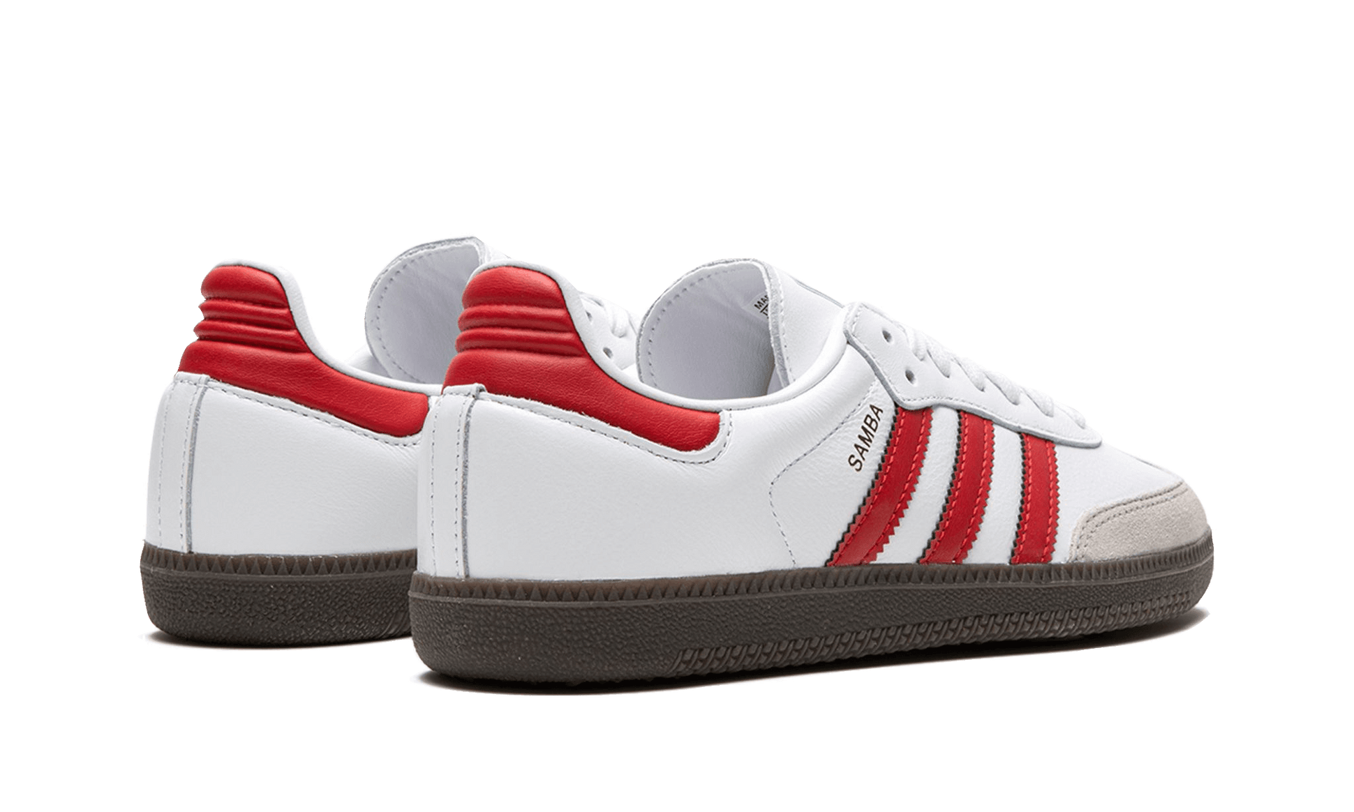 Adidas Samba OG White Better Scarlet Red