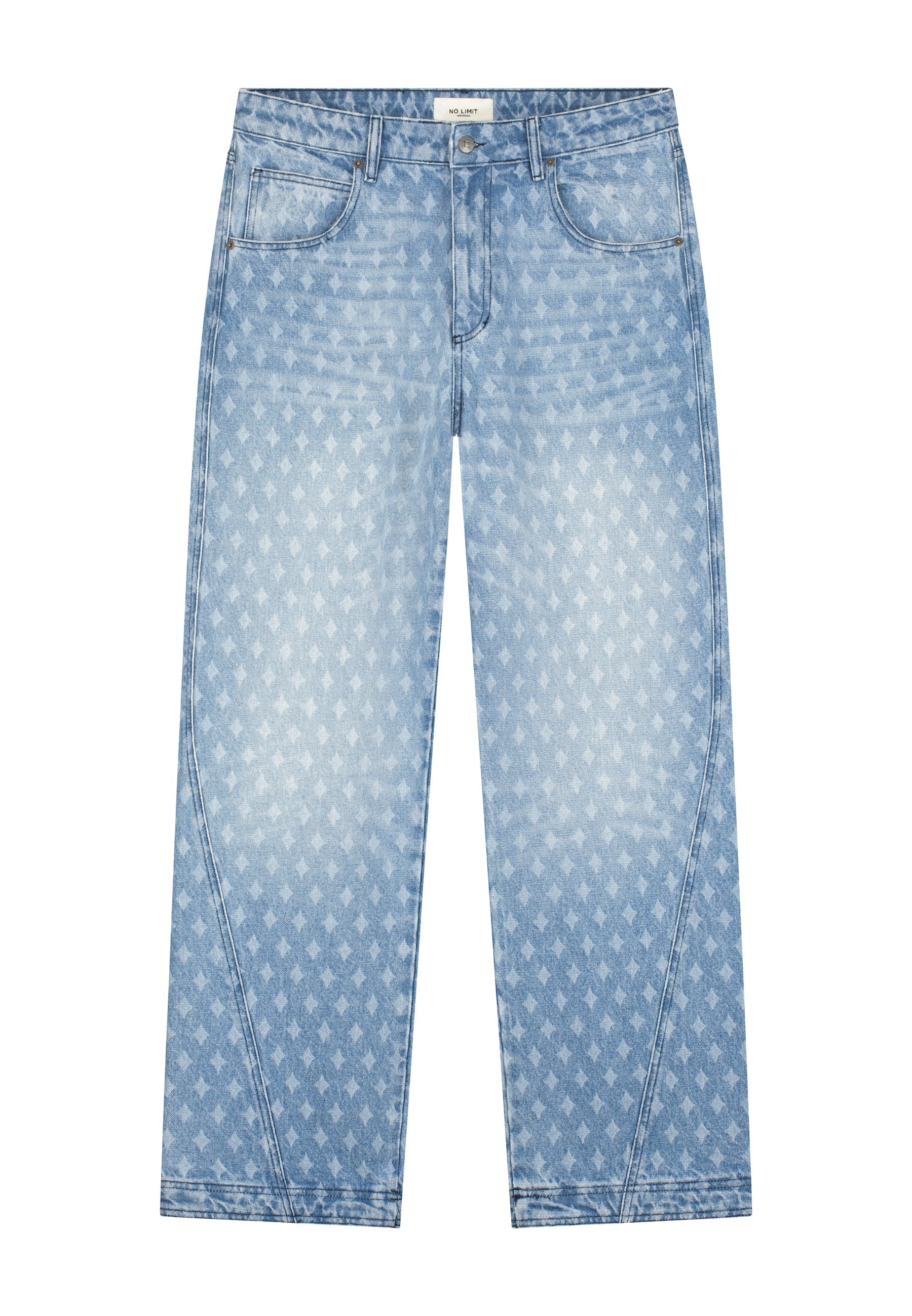 Nomogram Pants Denim Washed Blue