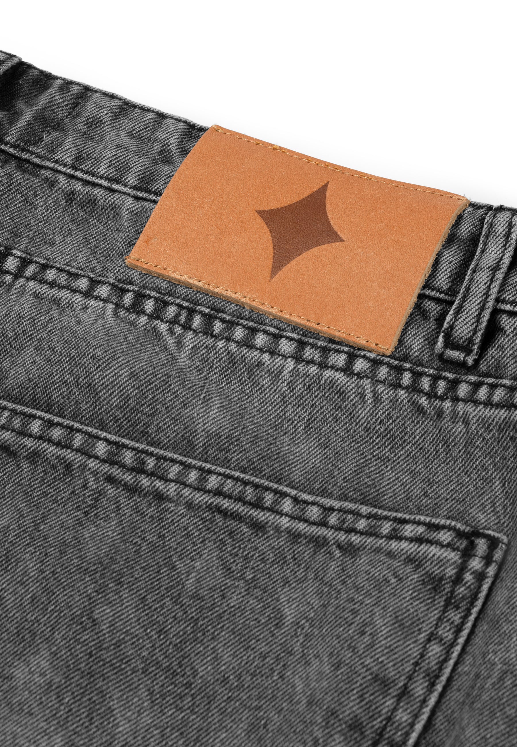 Nomogram Pants Denim Washed Grey