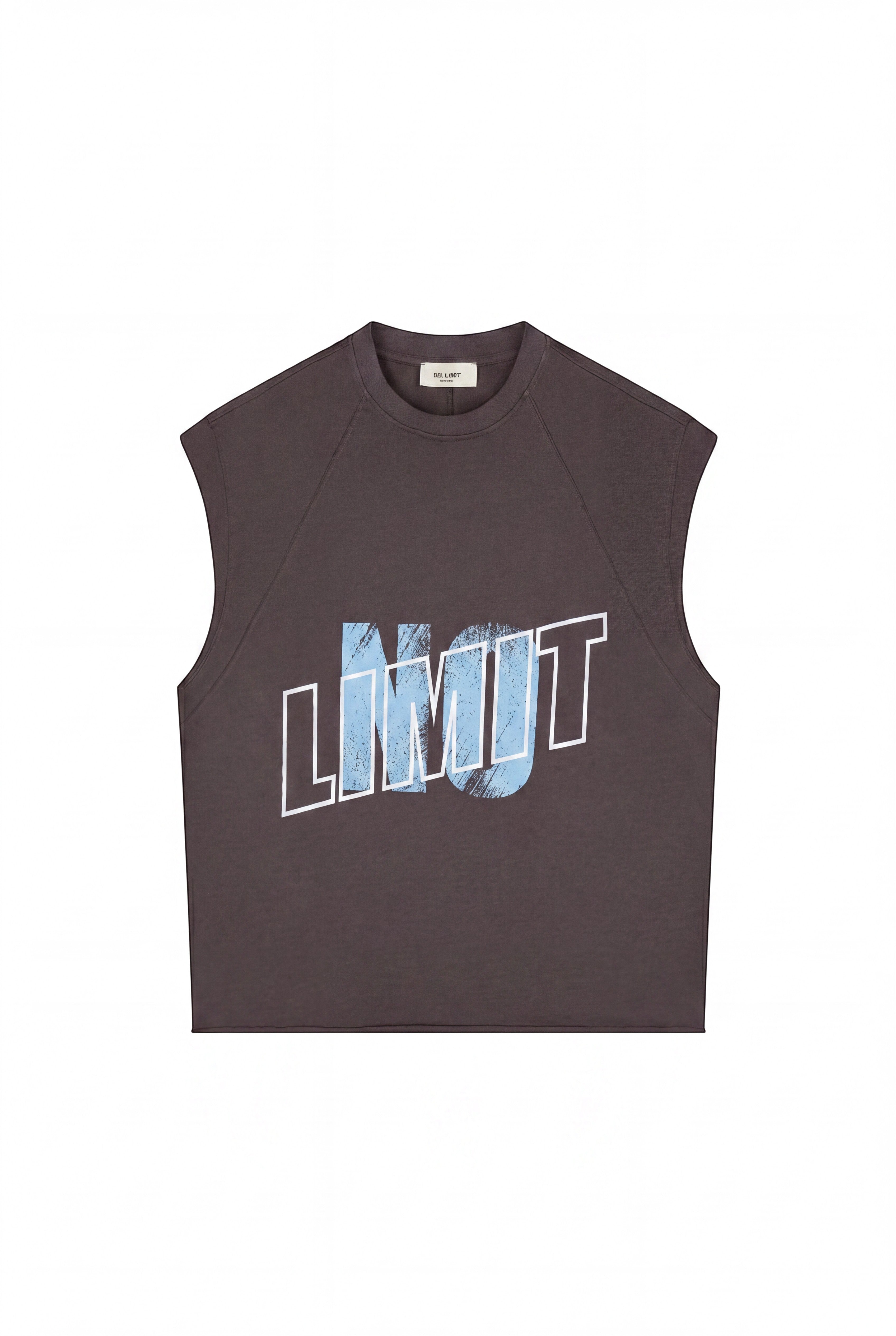 Couchella Sleeveless Tee Brown