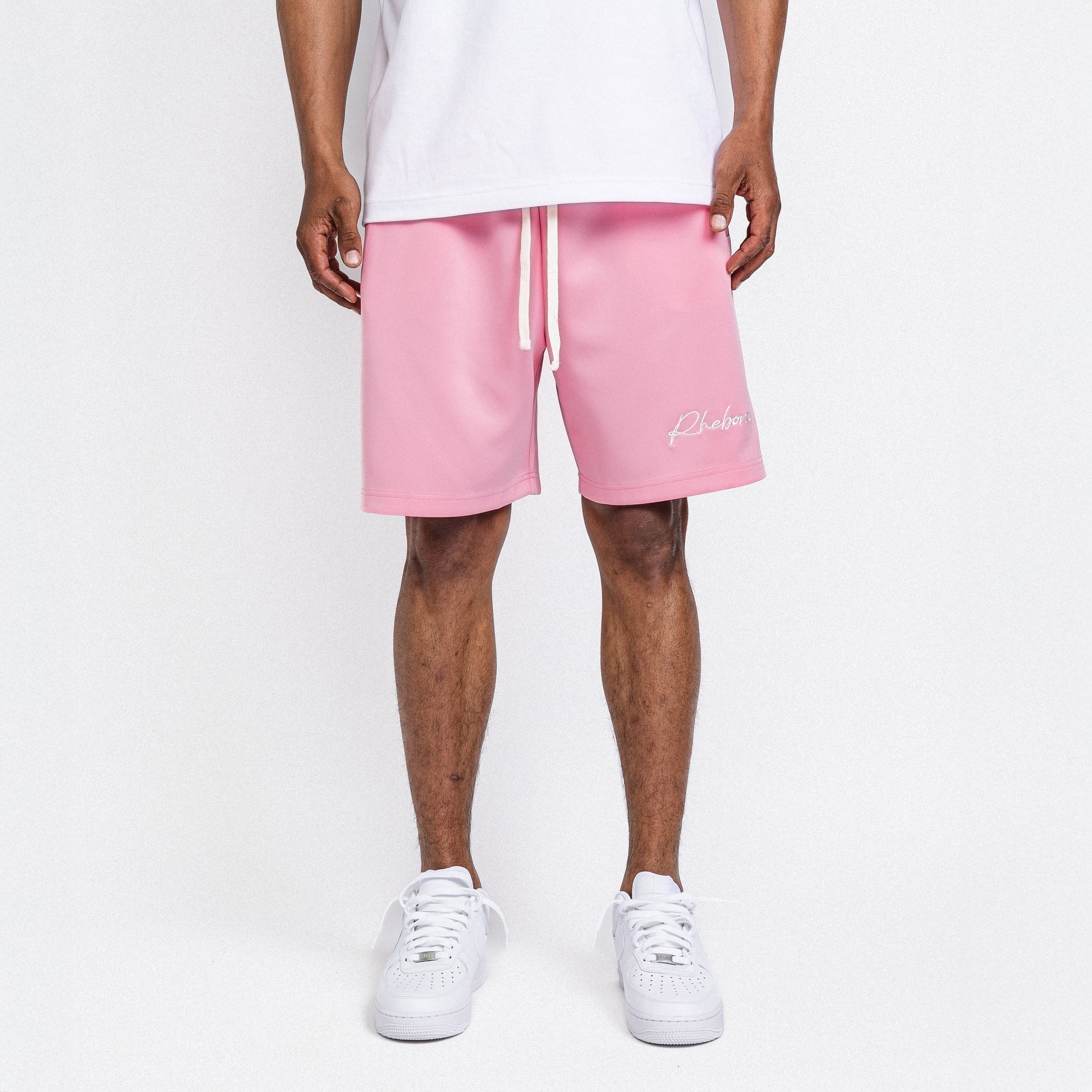 Handwritten Logo Short Pink