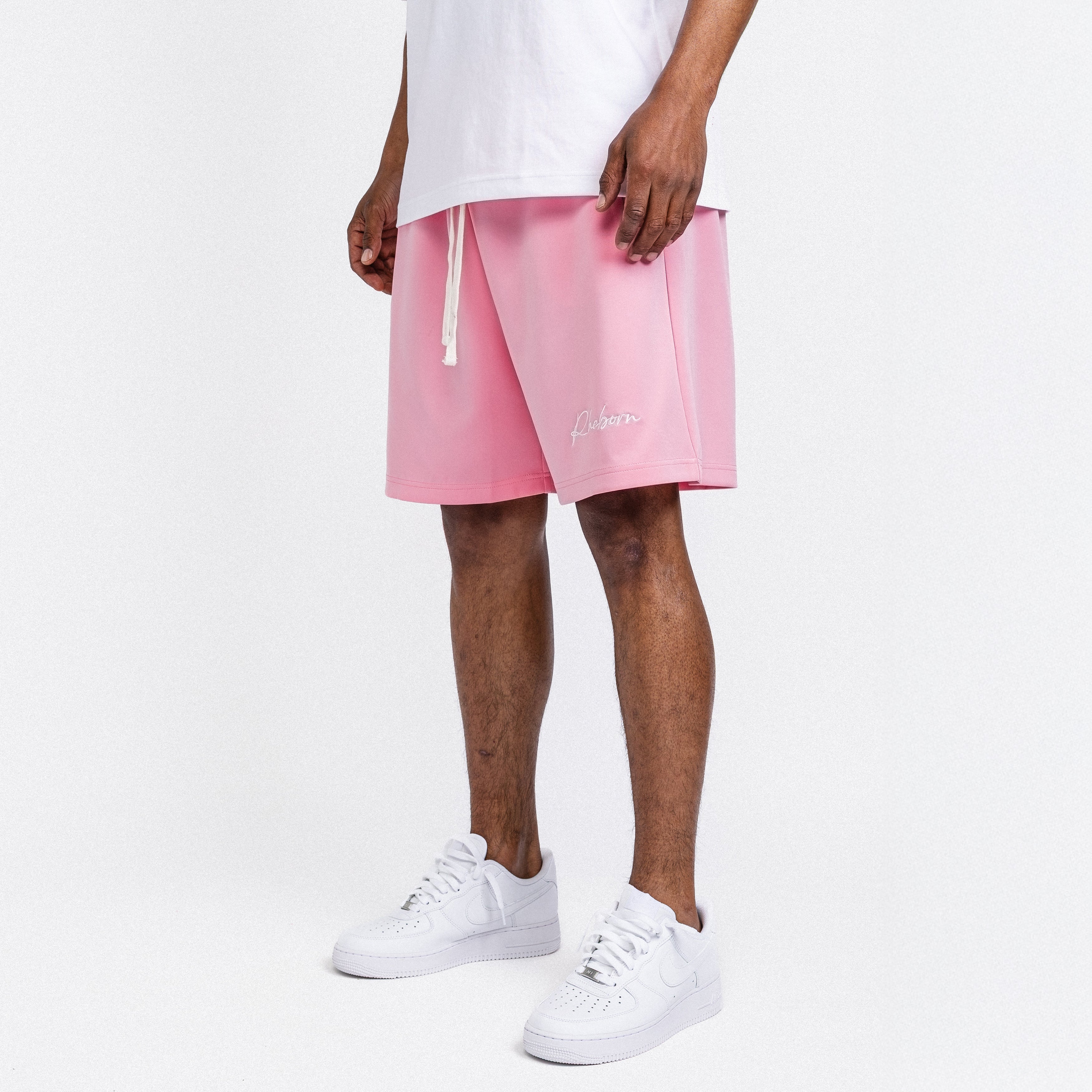 Handwritten Logo Short Pink