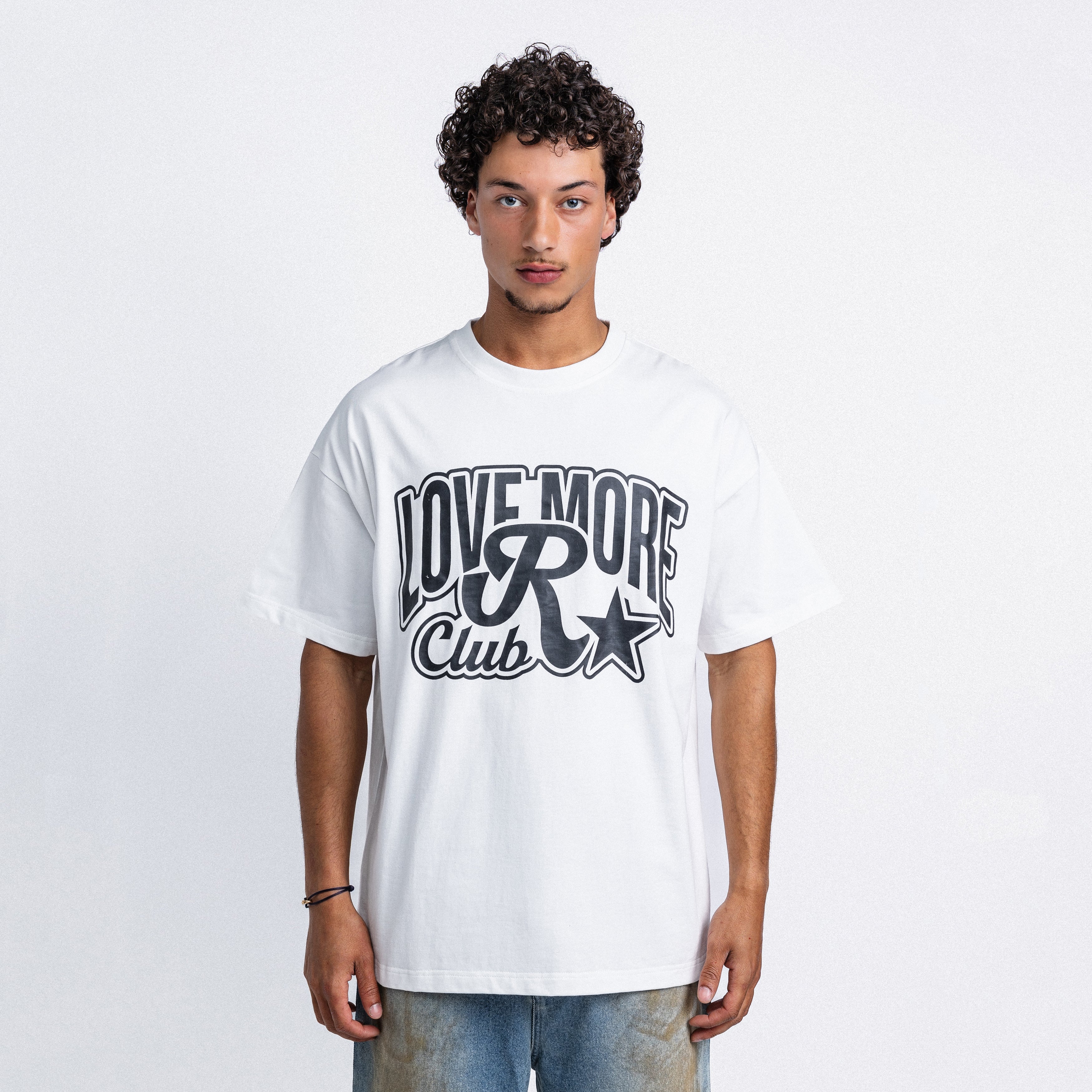 Love More Club Tee White II