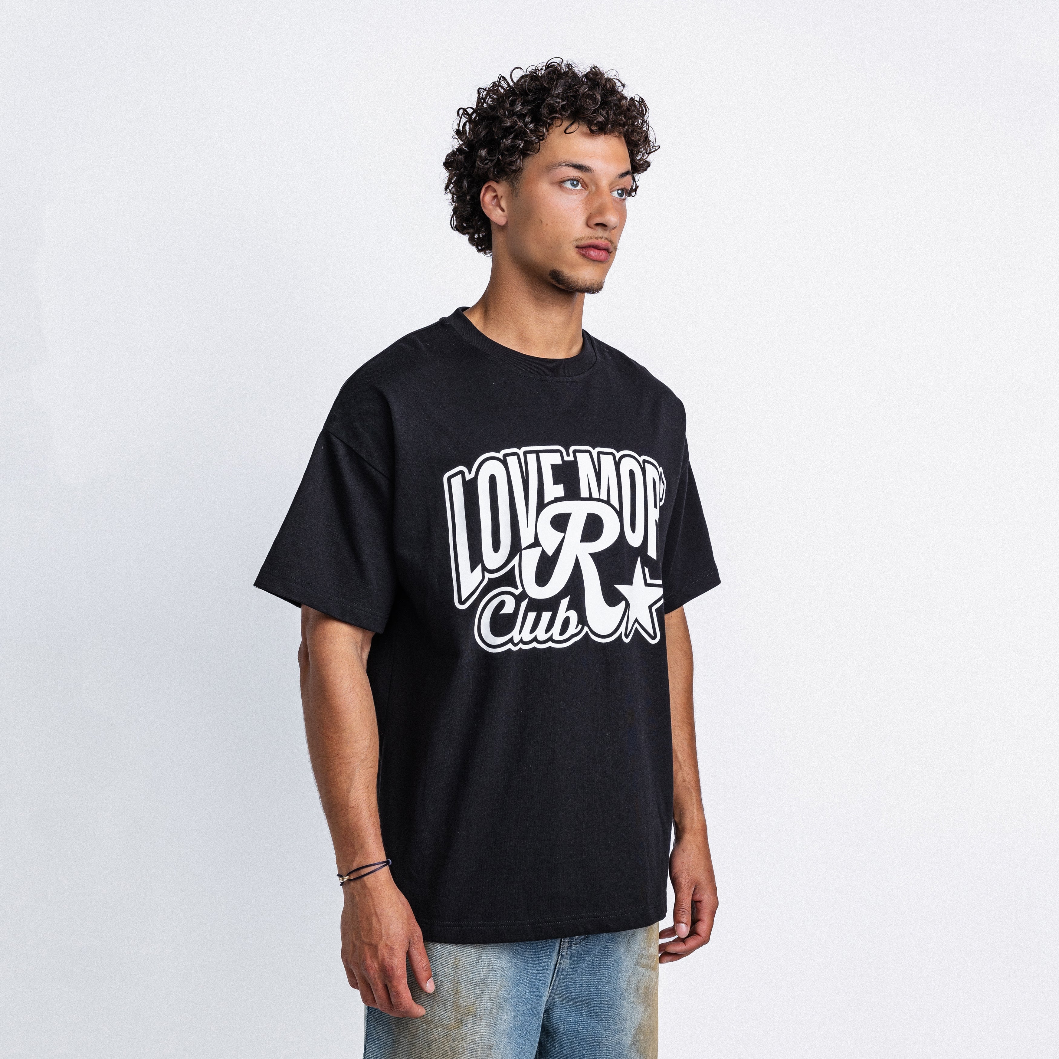Love More Club Tee Black II