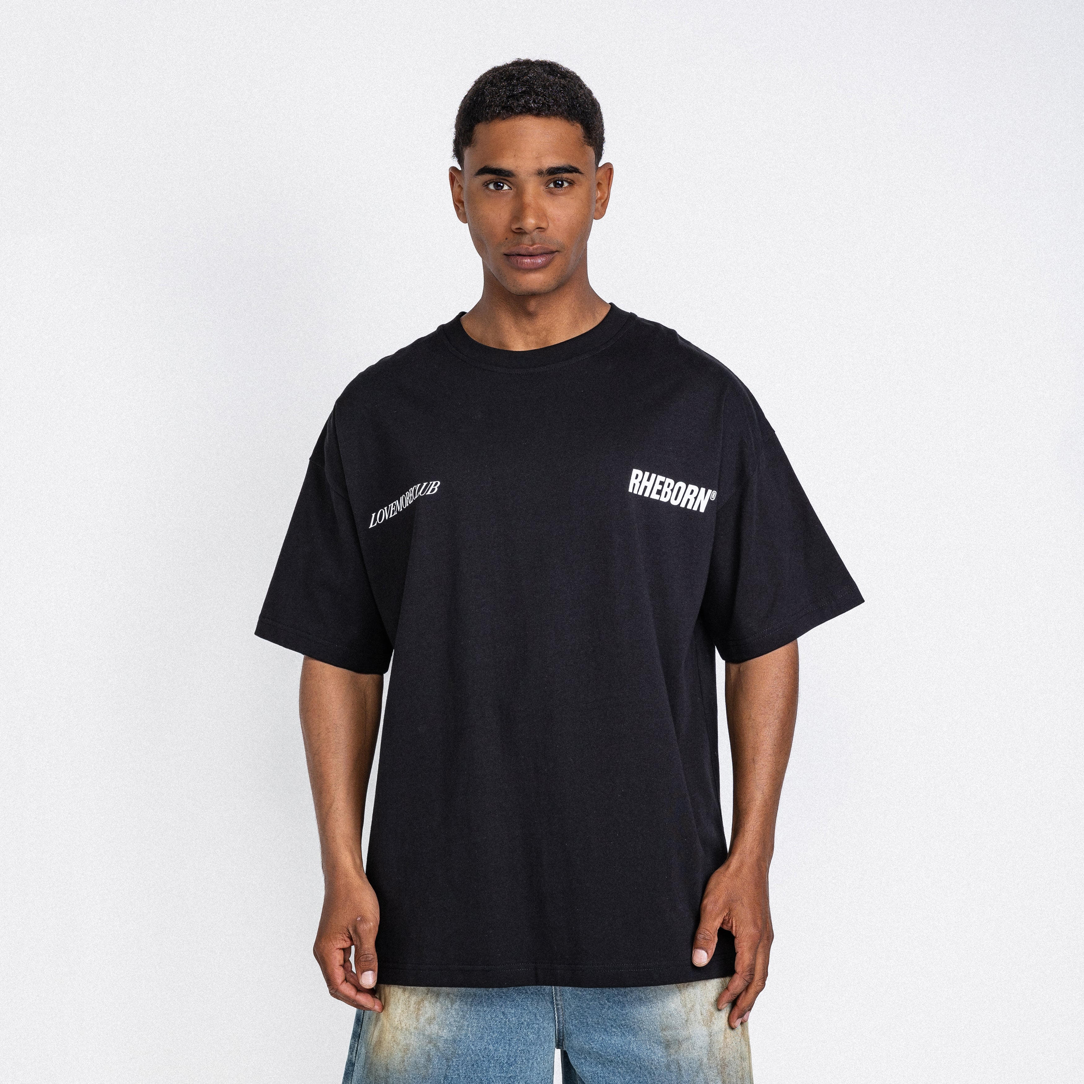 Love More Club Tee Black