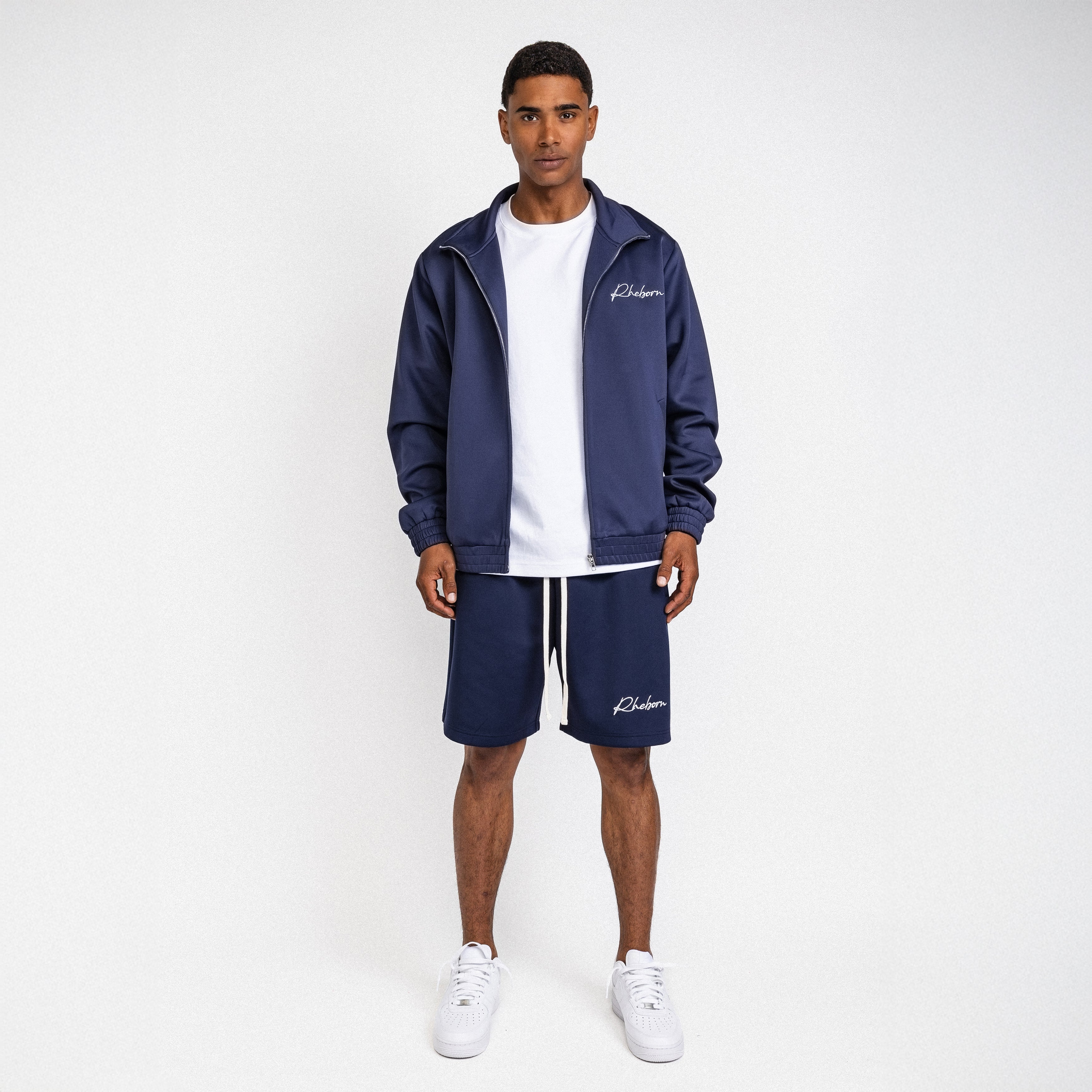 Handwritten Logo Summer Set Navy