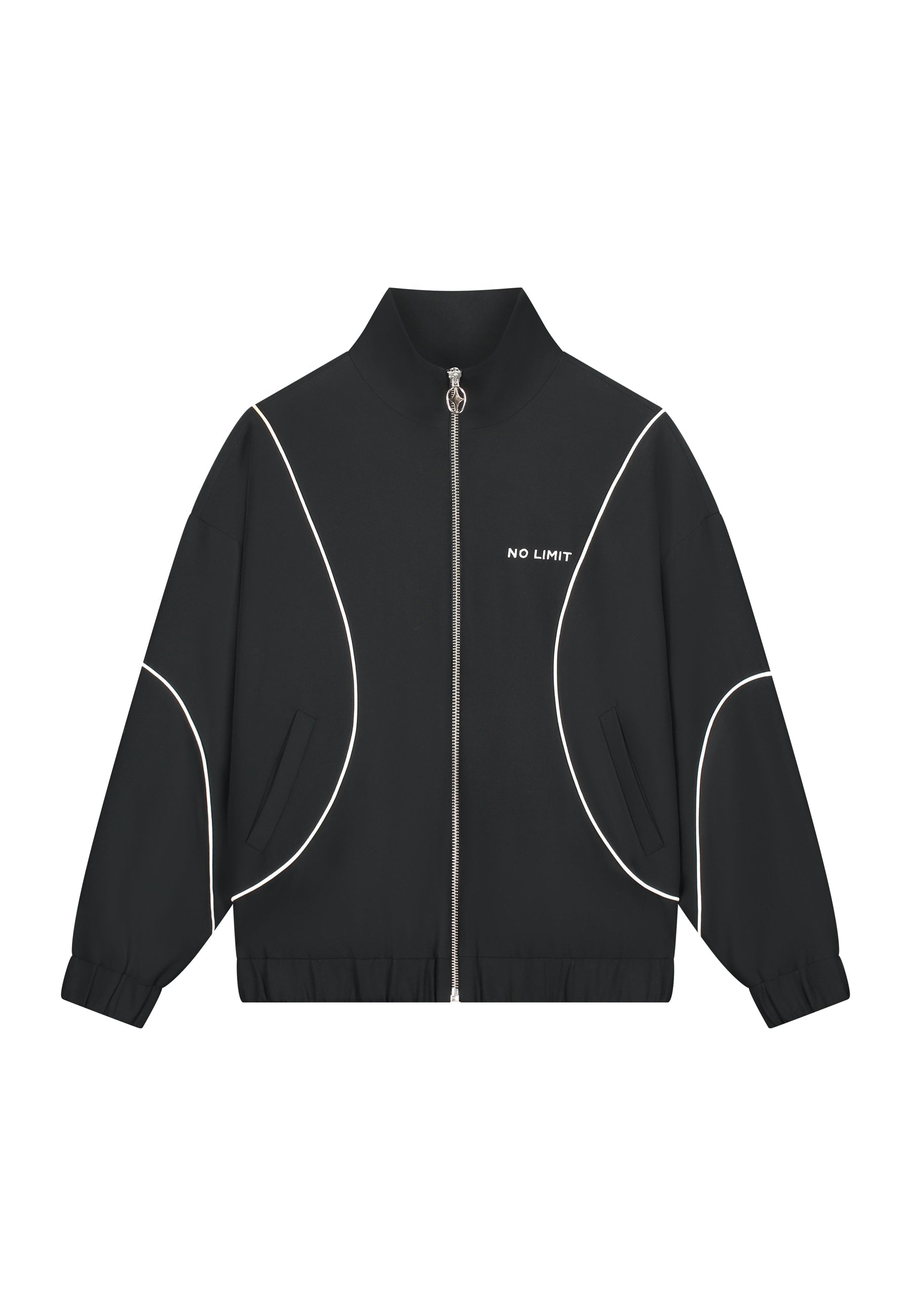 Crane Tracksuit Jacket – Black