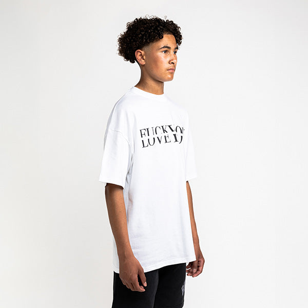 Fuck - Love You Tee White