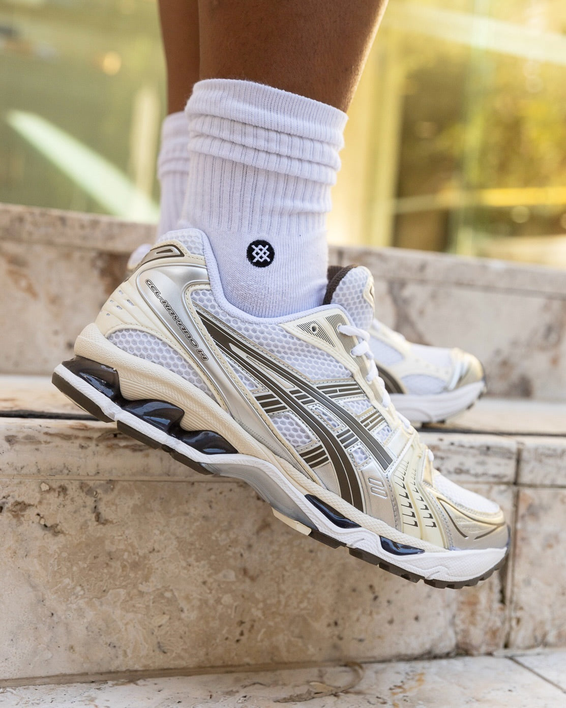 ASICS Gel-Kayano 14 White Ivory | FIFTY-K