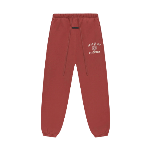 Fear of God Essentials FW24 Crimson Lange Broek
