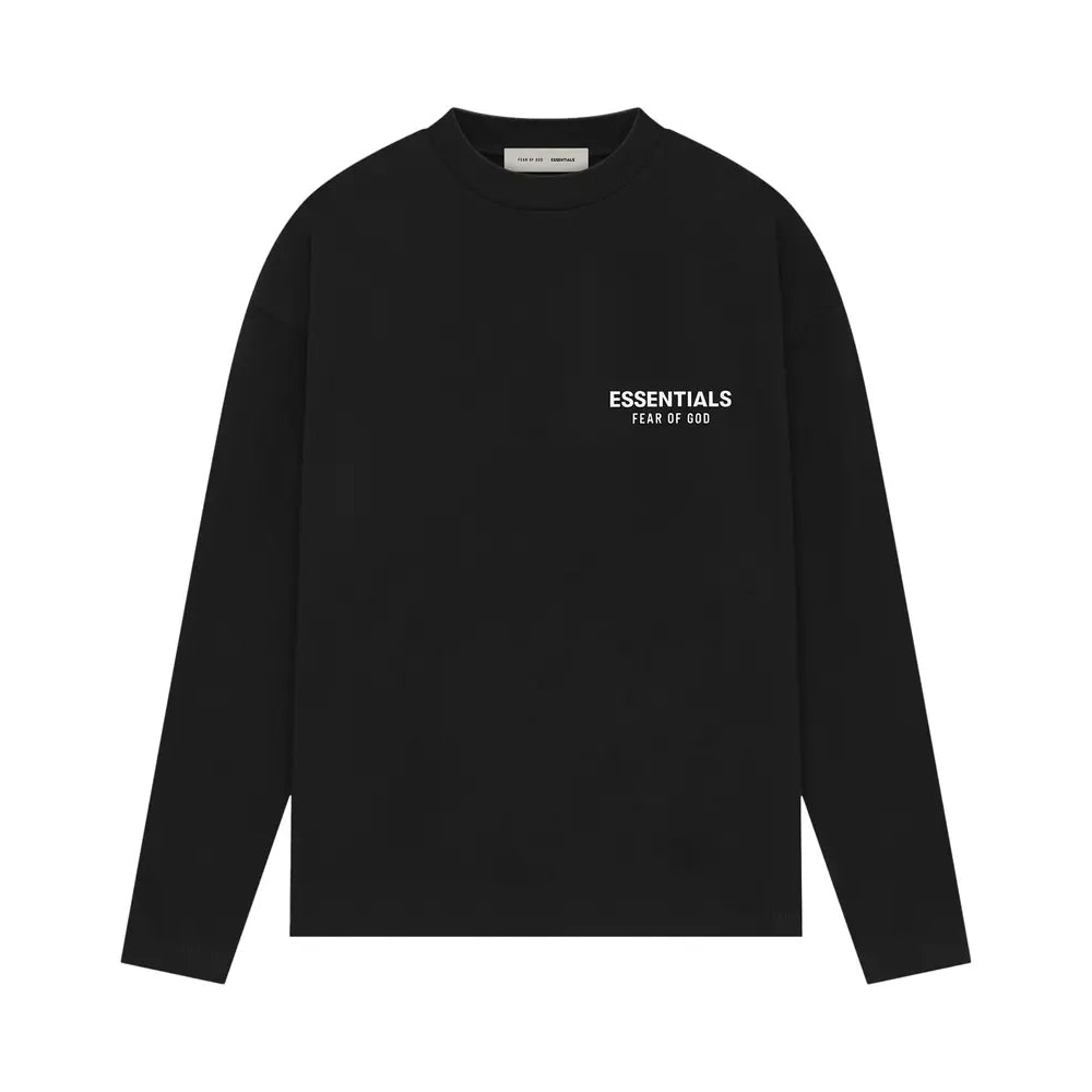 Fear of God Essentials Longsleeve Jet Black