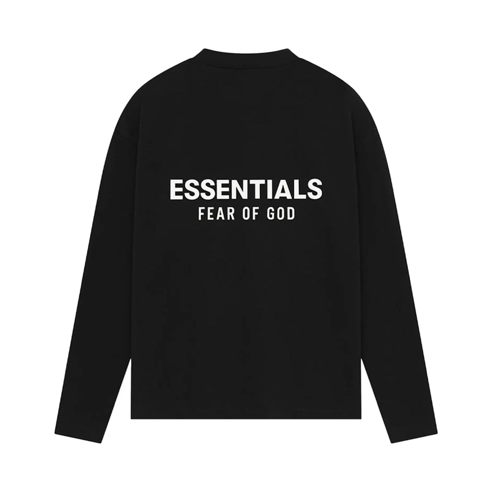 Fear of God Essentials Longsleeve Jet Black