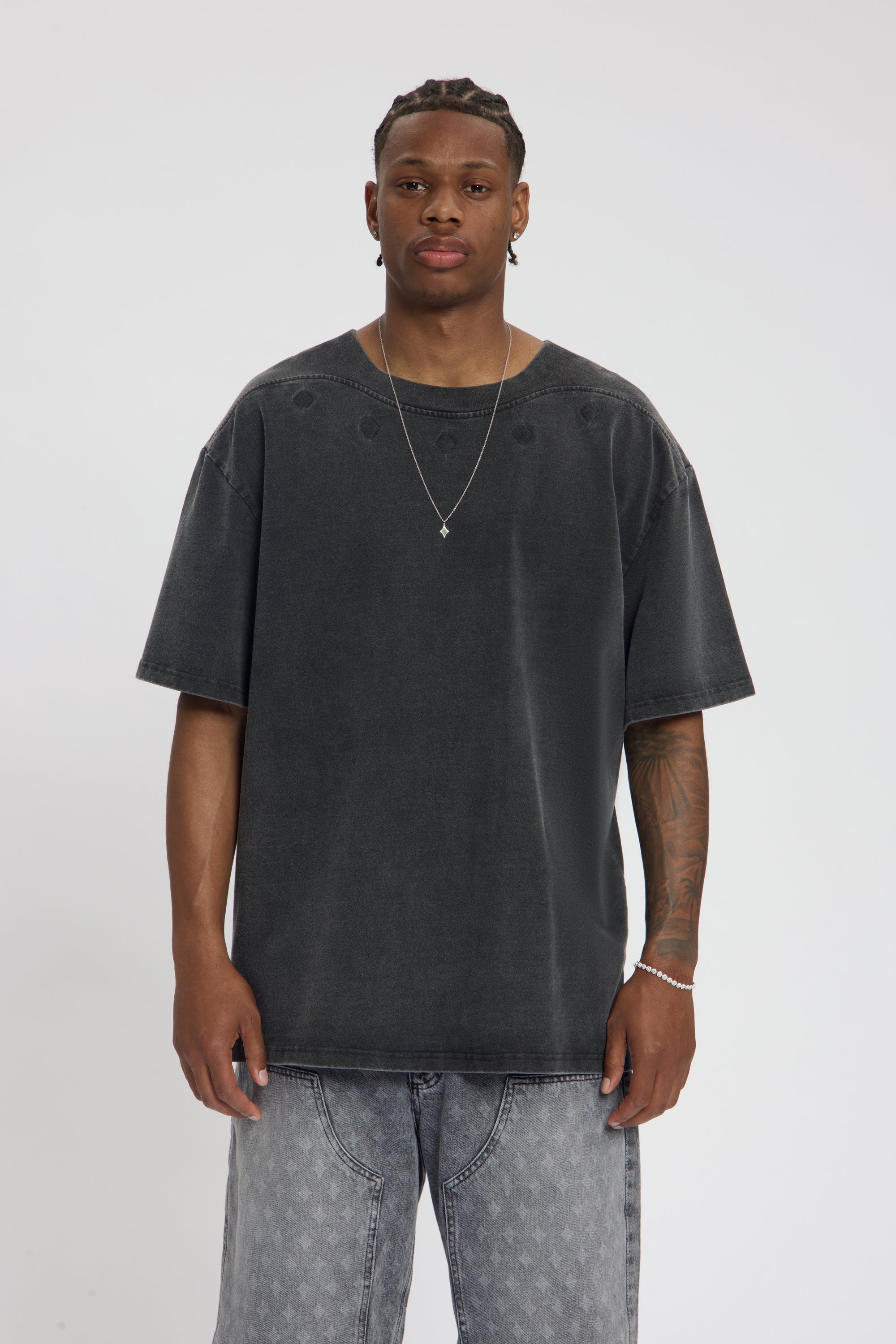 The Ibiza White/Black Tee