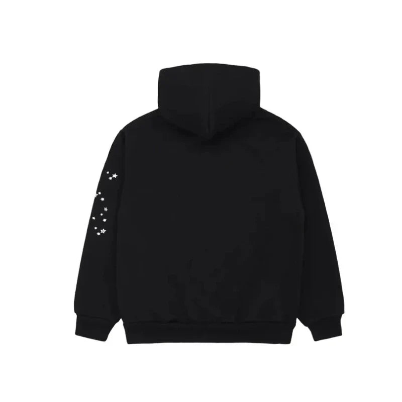Sp5der OG Web Hoodie Black