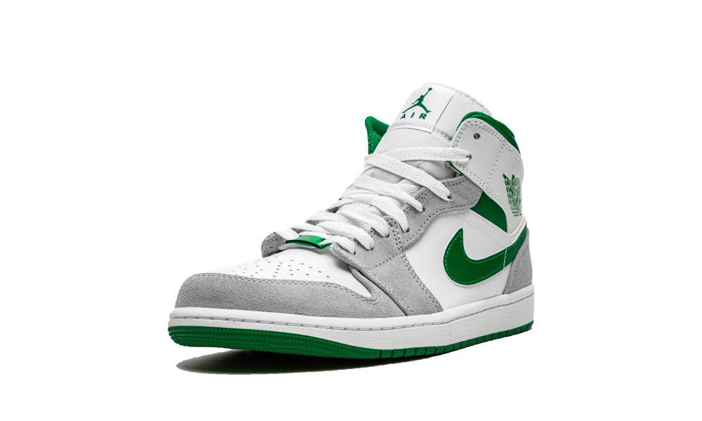 Nike Air Jordan 1 Mid Gray Green