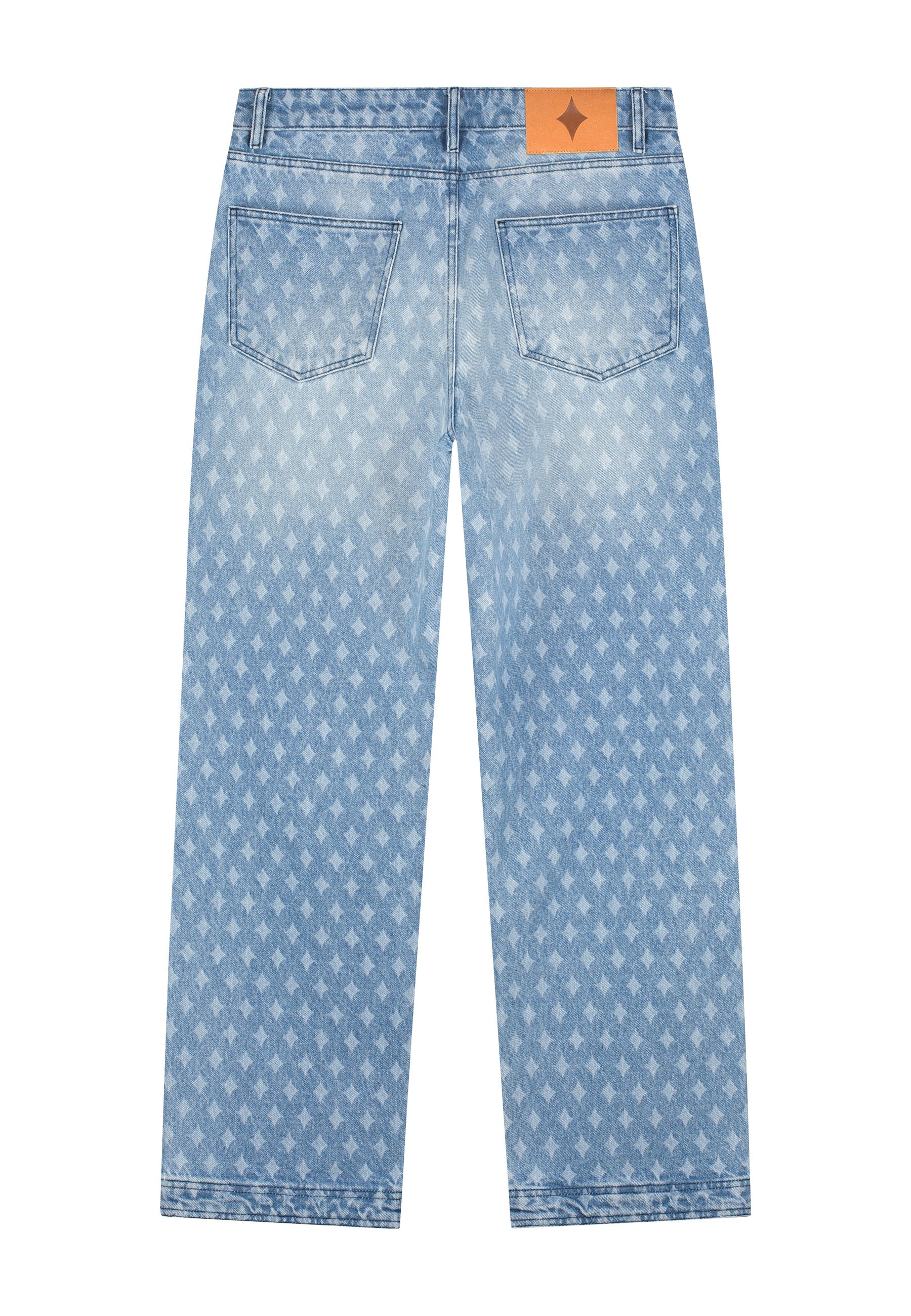 Nomogram Pants Denim Washed Blue