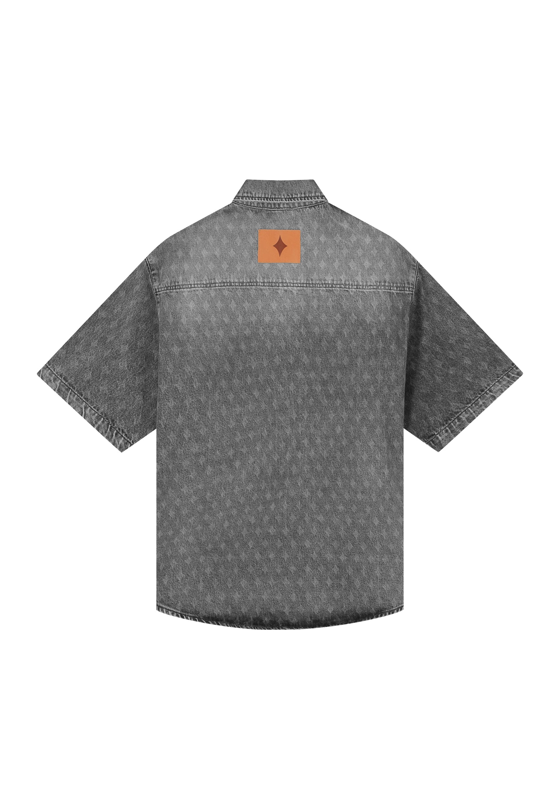Nomogram Shirt Denim Washed Grey