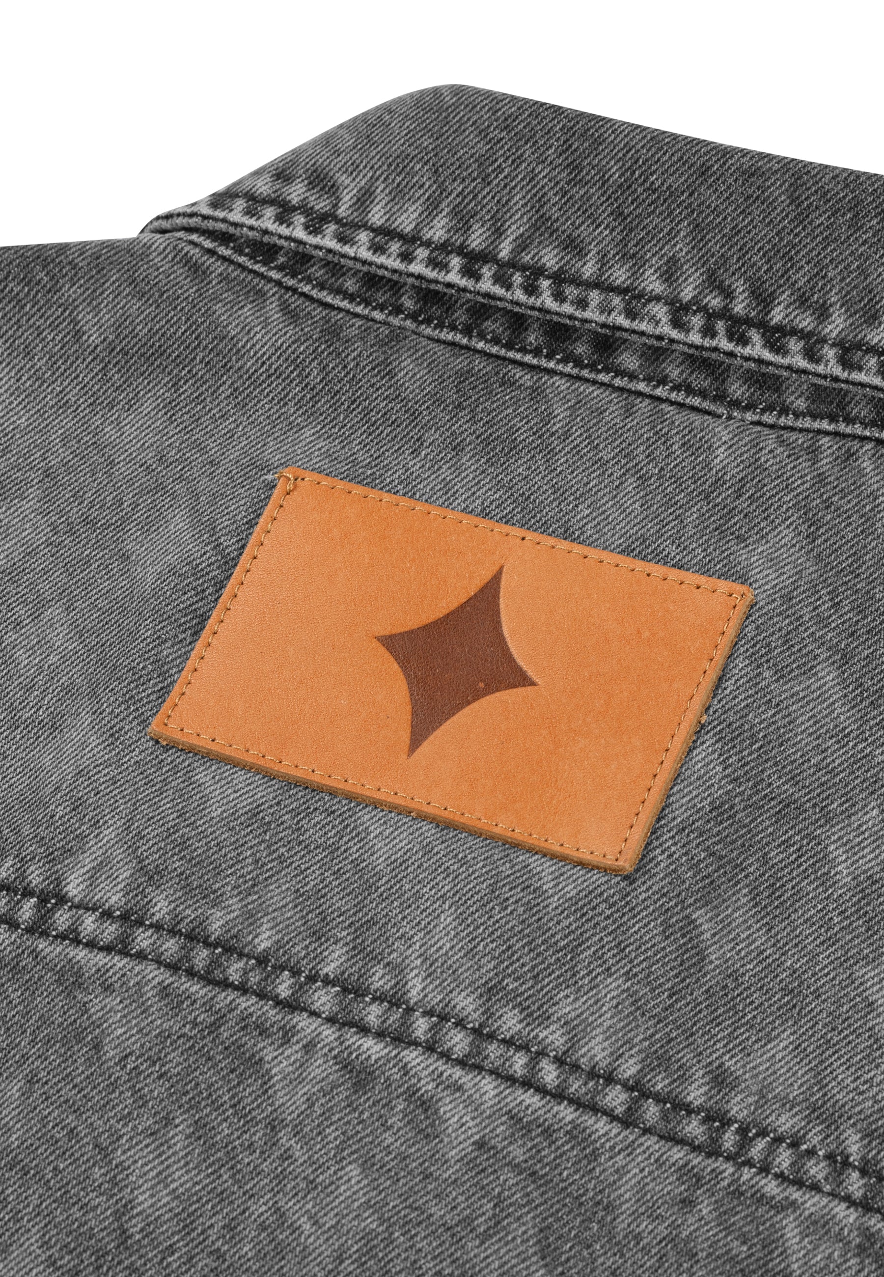 Nomogram Shirt Denim Washed Grey