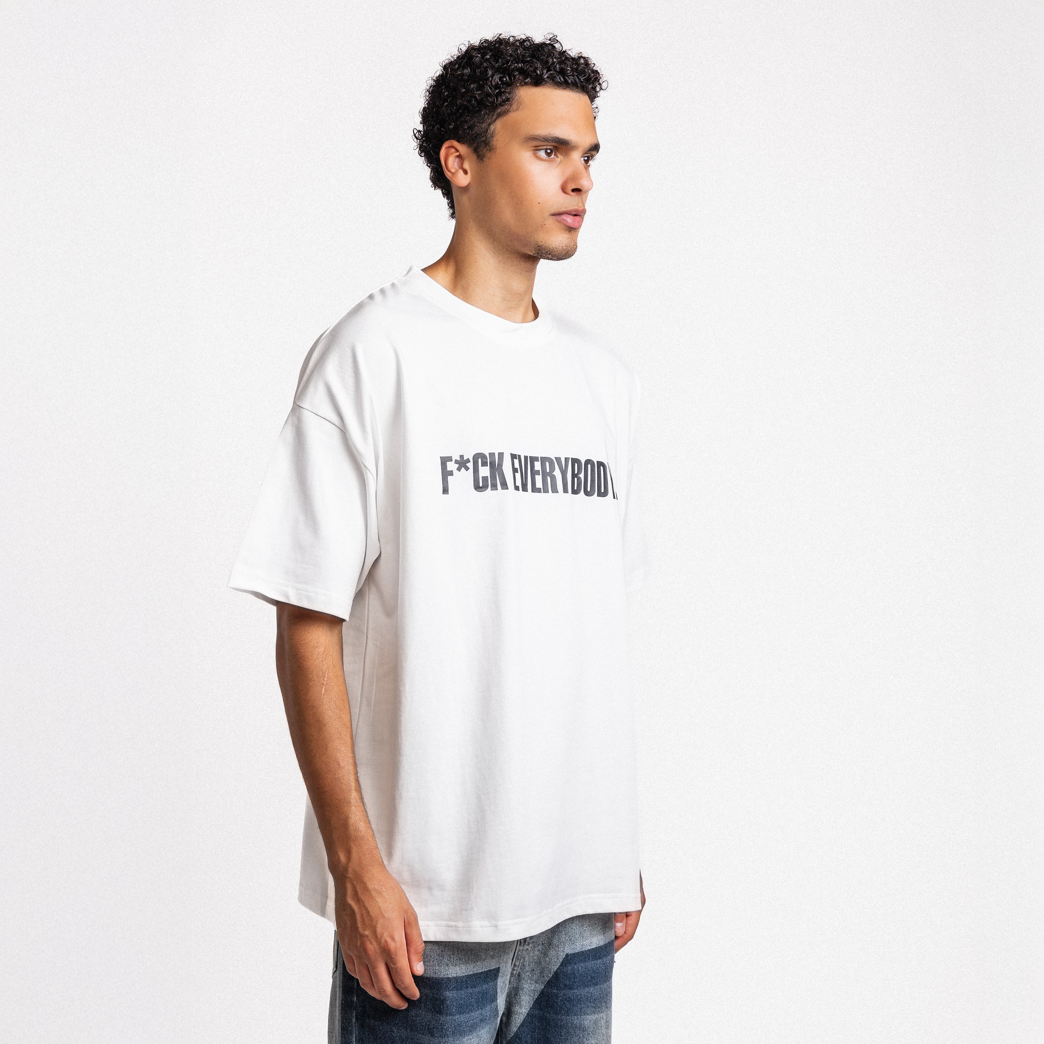 F*CK Everybody Tee White