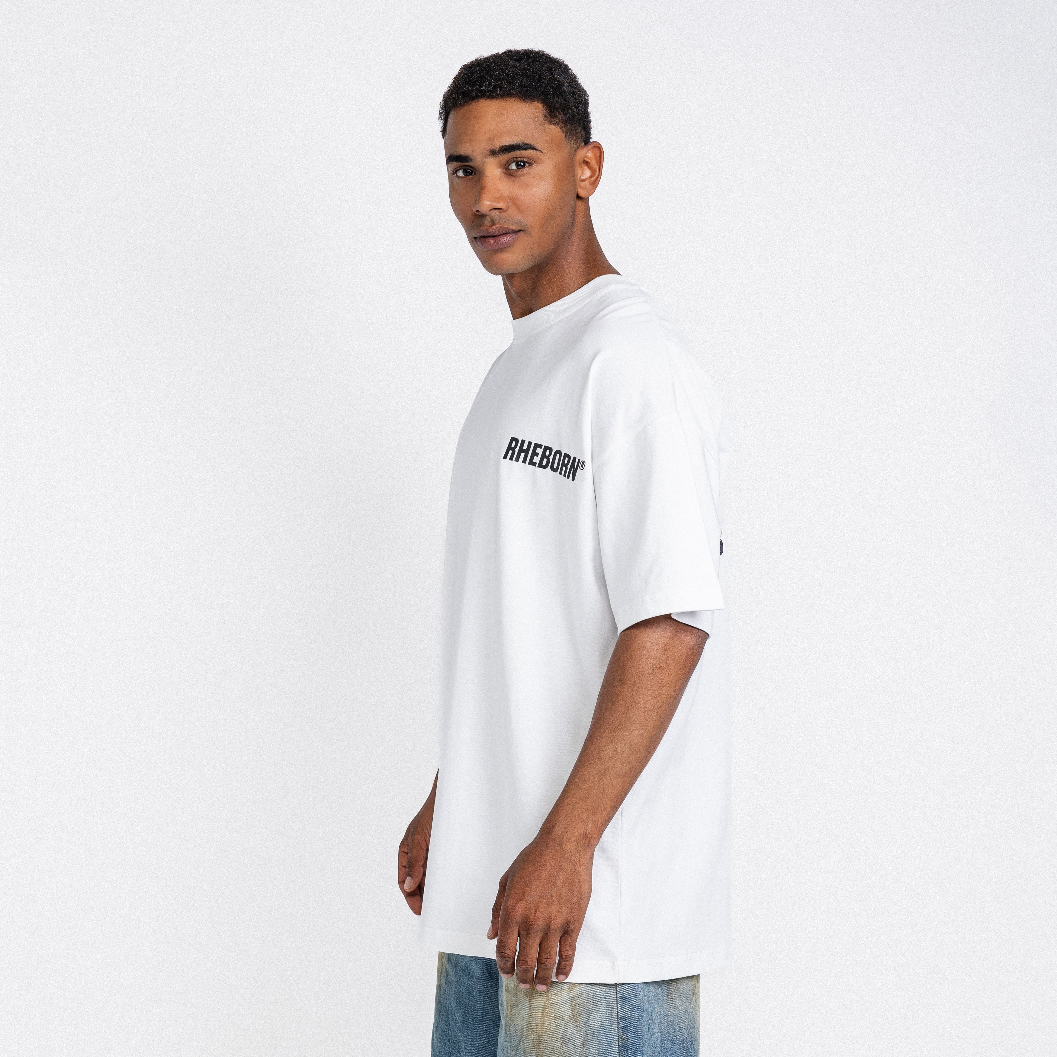 Love More Club Tee White