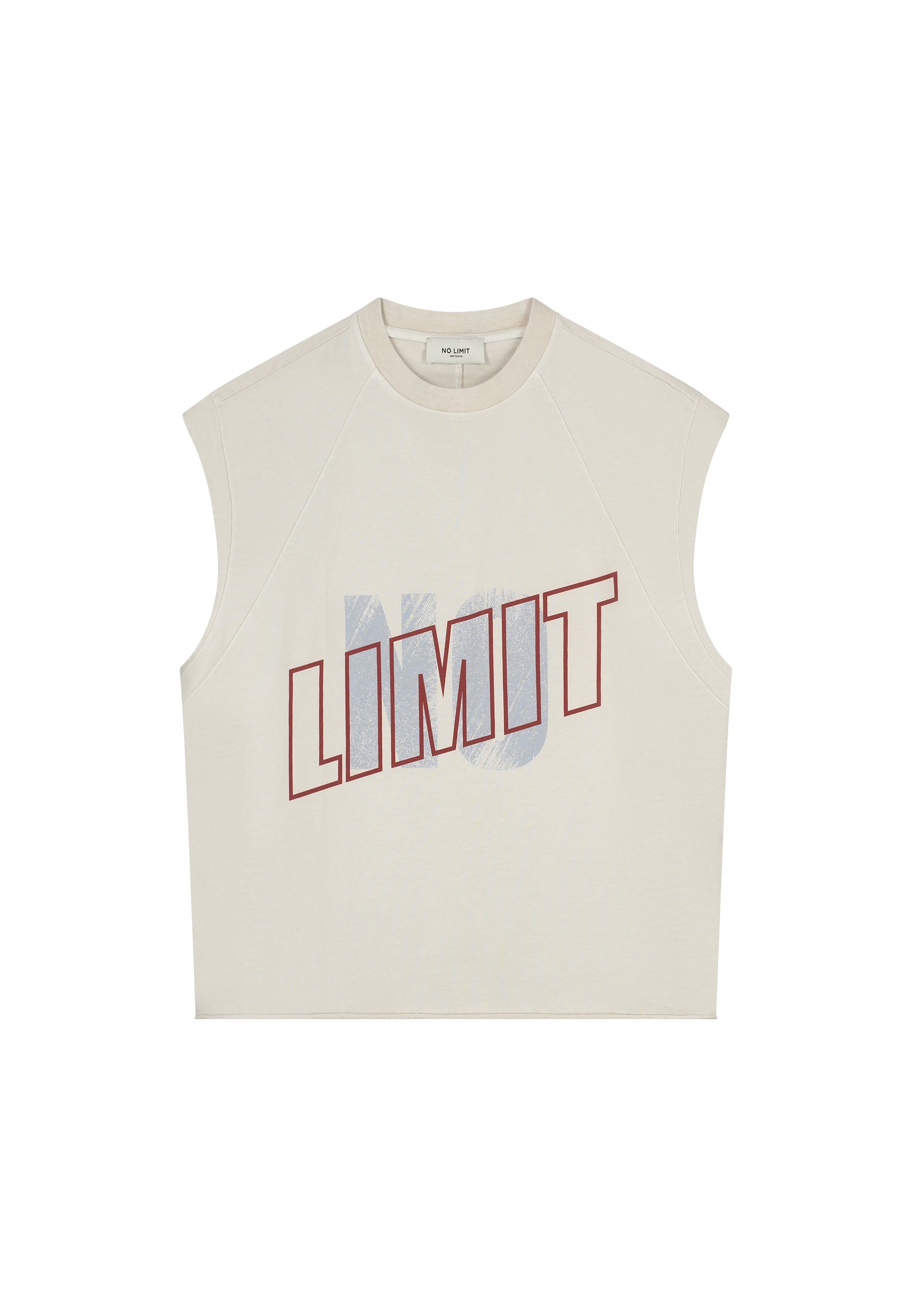 Couchella Sleeveless Tee Beige