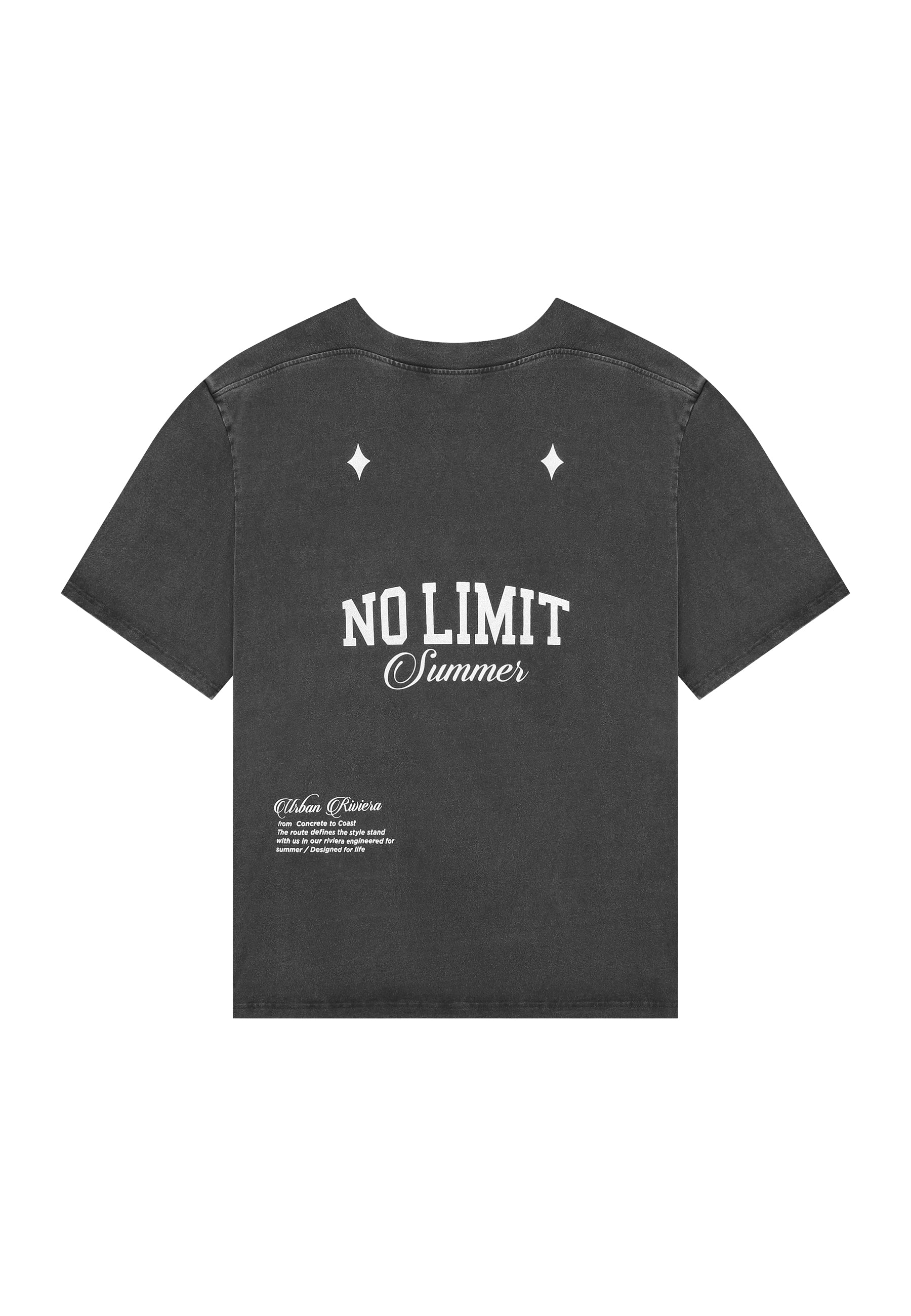 The Ibiza White/Black Tee