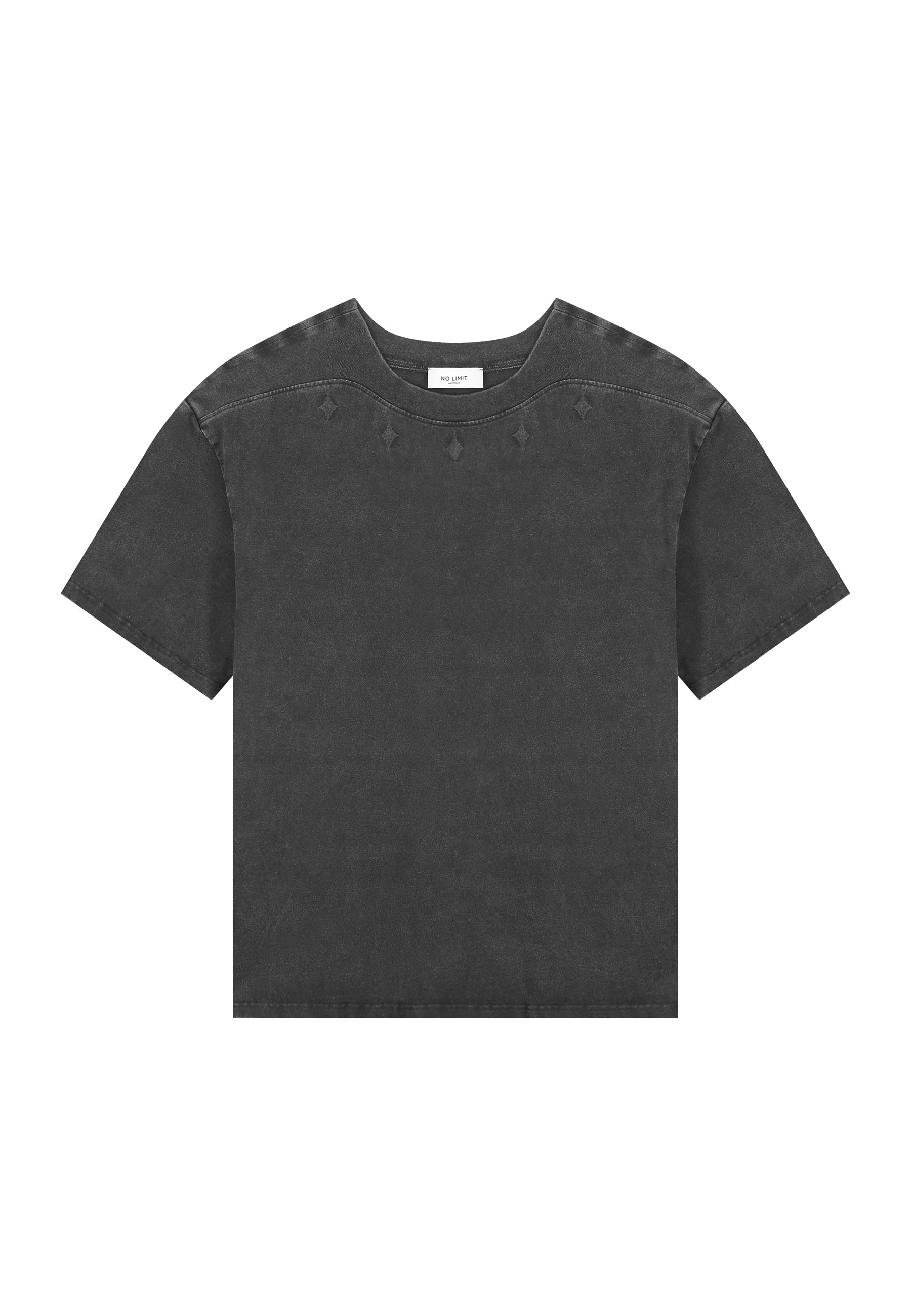 The Ibiza Grey/Black Tee